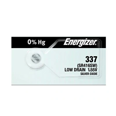 Afbeelding van 2 stuks Energizer 337 SR416SW zilveroxide cel polshorloge batterij