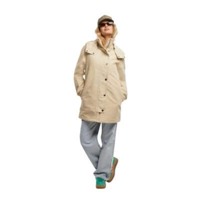 Afbeelding van Forvert Lemony Parka Lange jassen camel S Katoen Basics