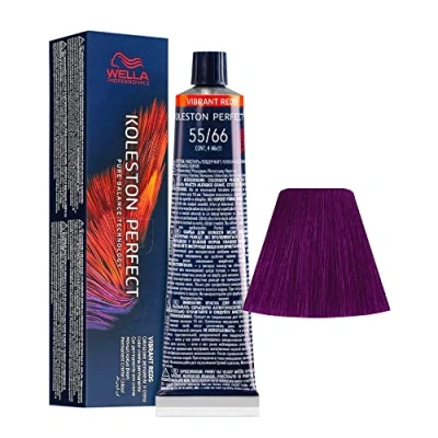 Afbeelding van Wella Professionals Koleston Perfect Me+ Vibrant Reds 60 ml 55/66 Light Intense Violet Brown