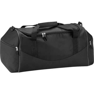 Afbeelding van Quadra Teamkleding Holdall Duffelzak (55 Liter) (Zwart/Grafiet)