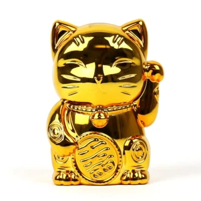 Afbeelding van Gift Republic Fortune Kitty wordt vertaald naar het Nederlands als &quot;Gift Gelukskatje&quot;.