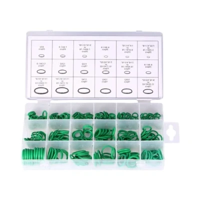 Afbeelding van 18 Sizes 270Pcs O Ring Box Tools Set Assortment, Car Auto Vehicle RepairCar Air Conditioning Rubber HNBR Seals Assortment Kit, Green Schoonheidsverzorging