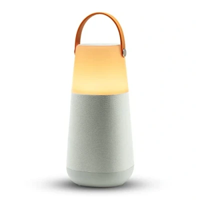 Afbeelding van ION Audio Bright Max Draagbare waterbestendige 360 Bluetooth Luidspreker met verlichting, sfeergeluiden, Multi Sync technologie en oplaadbare batterij,Grijs