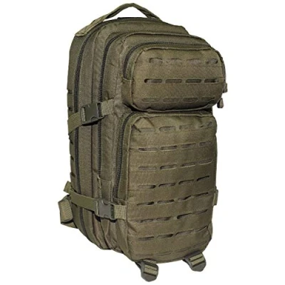 Afbeelding van MFH High Defence US Army rugzak 30 liter Assault I &quot;Laser&quot; Legergroen