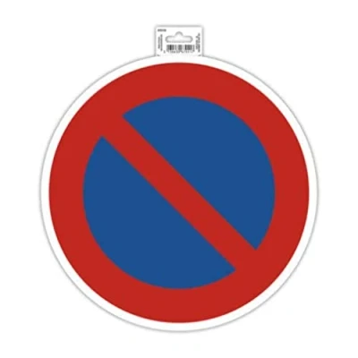 Afbeelding van Exacompta 67011E Plakbord Parkeerverbod, 30 cm, rood