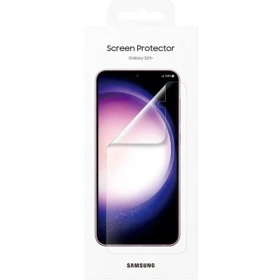 Afbeelding van Screenprotector Samsung Galaxy S23 Plus Folie (plastic)