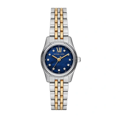 Afbeelding van Michael Kors dames Lexington horloge MK4865 in de kleur Zilver