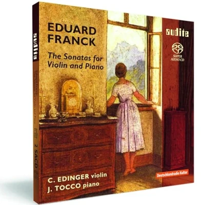 Afbeelding van Christiane Edinger &amp; James Tocco Eduard Franck: The Sonatas For Violin And Piano (2 Super Audio CD)