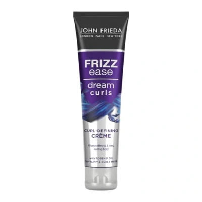 Afbeelding van John Frieda Frizz Ease Dream Curls Curl Defining Crème met abyssinian olie voor pluizig haar 150 ml gedefinieerde, zachte en gehydrateerde krullen