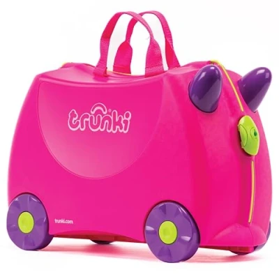 Afbeelding van Trunki Reiskoffer &amp; Handbagage Kinderen Trixie (Roze)