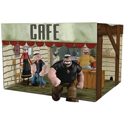 Afbeelding van Popeye: 5 Points Popeye Deluxe Action Figure Box Set