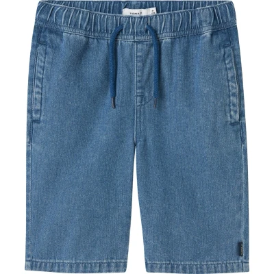 Afbeelding van NAME IT NKMRYAN JOG DNM L shorts 3350 BT H Jongens Bermuda