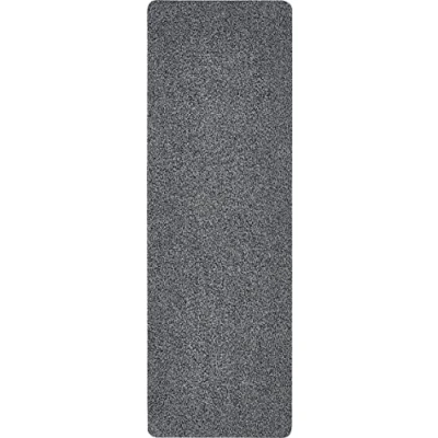 Afbeelding van andiamo Deurmat Amadis Deurmat, schoonloopmat voor binnen en overdekte buitenruimtes, wasbaar, van katoen met antislip onderkant, 50 x 150 cm, donkergrijs