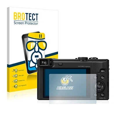 Afbeelding van BROTECT Glas Screen Protector voor Panasonic Lumix DMC TZ60 Schermbeschermer [9H Hardheid, Beschermglas Folie niet Gehard Glas]