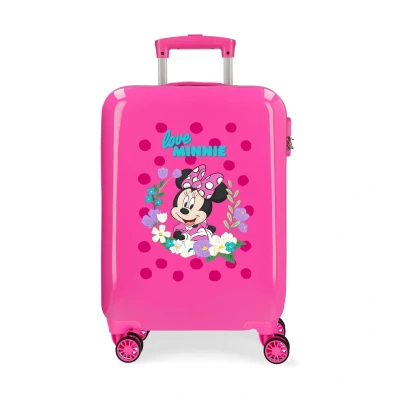 Afbeelding van Minnie Mouse ABS meisjes koffer 55cm twister