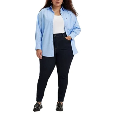Afbeelding van Levi&#039;s Plus 721 HIGH RISE Skinny Jeans Fit, Dames, Maat: 54x34, Blue wave rinse