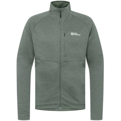 Afbeelding van Jack Wolfskin Taiga Sweater met rits, Heren, Maat: Large, Slate green