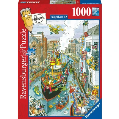 Afbeelding van Ravensburger Legpuzzel Stoomboot Sinterklaas, 1000st.