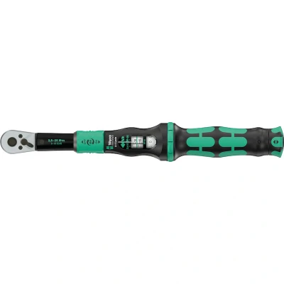 Afbeelding van Wera 05075690001 Click Torque Lock A 5 Draaimomentsleutel Met Omschakelbare Ratel 2,5 25 Nm 1/4&quot;