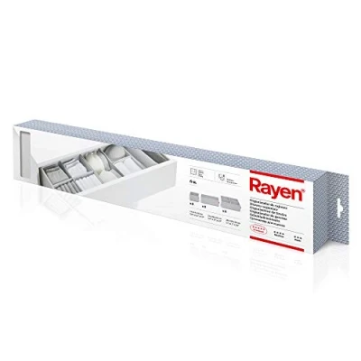 Afbeelding van Rayen 6 x Lade onganizer in verschillende maten 2 stuks 14 10 cm en 28 cm.