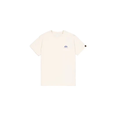 Afbeelding van Alpha Industries Small LOGO Tshirt basic, Heren, Maat: Small, Vintage white