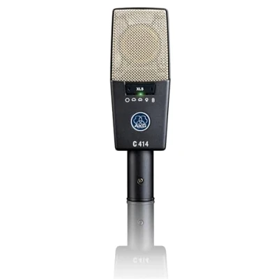 Afbeelding van AKG C414 XLS microfoon voor studio&#039;s Bedraad Grijs, Zilver