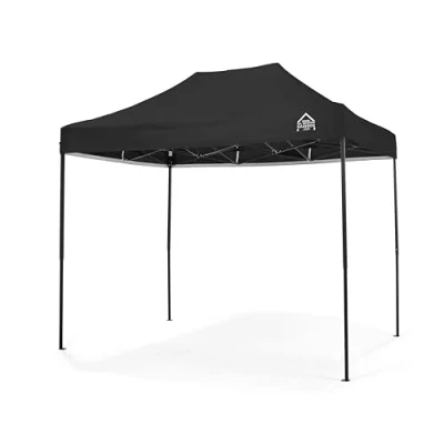 Afbeelding van All Seasons Gazebos 3x2m Heavy Duty Volledig Waterdicht Pop Up Gazebo Met Accessoireset Zwart
