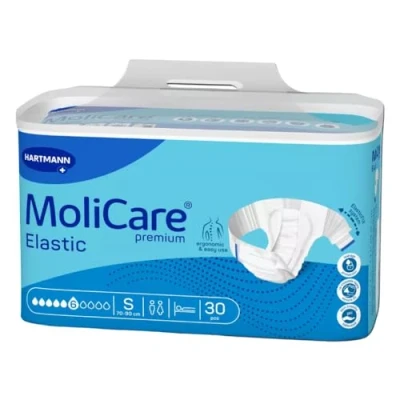 Afbeelding van Molicare Premium Slip Elastic 6 druppels Small 1 pak van 30 stuks