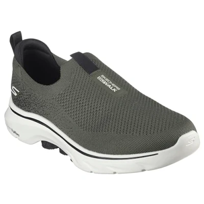 Afbeelding van Skechers Go Walk 7 Sneakers voor heren, Olijf, 47.5 EU