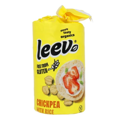 Afbeelding van Leev Bio Kikkererwtenwafels 100 g