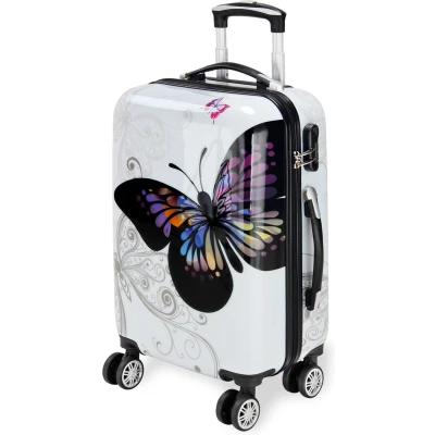 Afbeelding van Monzana Hardcase Koffer Vlinder Large 66 L 68x43x27cm