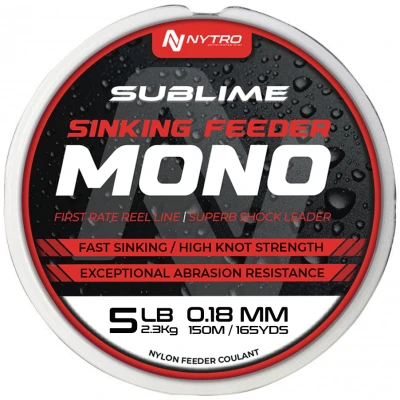 Afbeelding van Nytro Sublime Sinking Feeder Mono (150m) Maat : 0.18mm