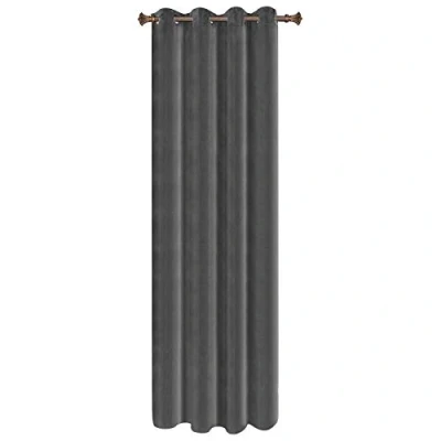 Afbeelding van WOLTU 1 X Verduisteringsgordijn 140x225cm met oogjes,Fluwelen gordijn ondoorzichtig Thermisch,Grijs VH6066gr