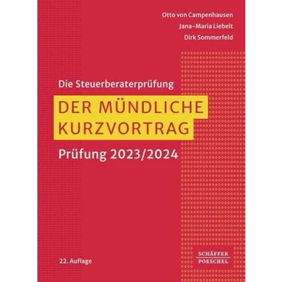 Afbeelding van Campenhausen, O: Der mündliche Kurzvortrag