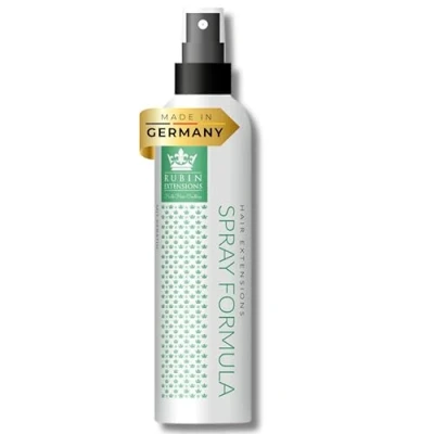 Afbeelding van Haar Extensions Spray 2 Fases Formule met Keratine Geschikt Voor Extentions, Pruiken en Natuurlijk 200 ml Gemaakt in Duitsland Door Rubin