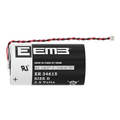Afbeelding van EEMB D Size 3.6V Batterij Compatibel met DSC ER34615M T1 WT4911 WT4911B WT8911 ALEXOR Wireless Outdoor Siren WT4911BATT AD ER34615 19000mAh