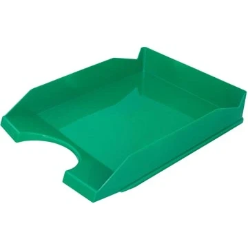 Afbeelding van OFFICE products brievenbakje, ft A4, PP, groen 10 stuks