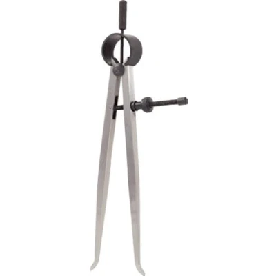 Afbeelding van KS Tools 300.0424 Precisie voetjespasser met veer en fijninstelling, 300mm