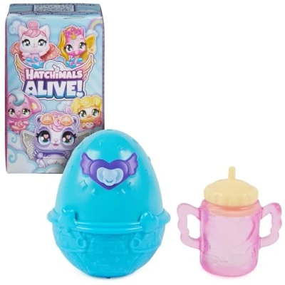 Afbeelding van Hatchimals Alive 1 Verassing minifiguur in ei dat zelf uitkomt stijl kan variëren