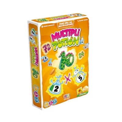 Afbeelding van Blackrock Games MULTIPLI Potion New EDITON on The GO EDITIONS spel voor kinderen leerspel vermenigvuldigingen rekenspel 7 jaar en ouder leren met plezier wiskunde