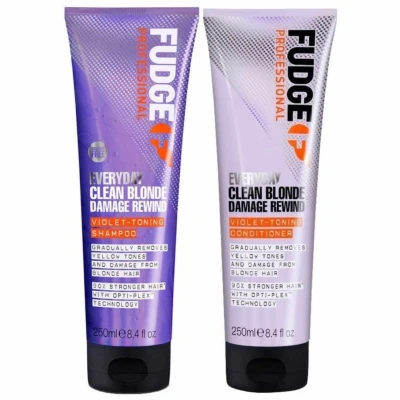 Afbeelding van Fudge Everyday Damage Rewind Violet Set Shampoo &amp; Conditioner