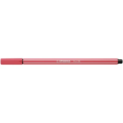 Afbeelding van STABILO Pen 68 viltstift, rust red (roestrood)