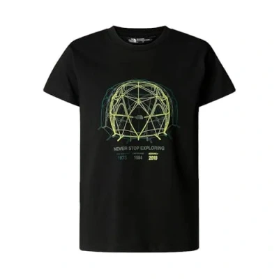 Afbeelding van The North Face Graphic Relaxed TEE Unisex Tshirt print voor kinderen, Maat: 116 119, Black