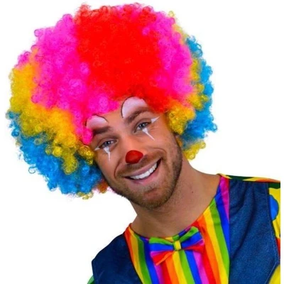 Afbeelding van Witbaard Pruik Super Afro Unisex One size