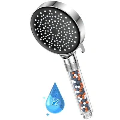 Afbeelding van Douchekop Hogedruk met Filter YEAUPE Handheld Krachtige Flow Douchekoppen kralen Druk Boost Waterbesparing 6 modi voor hard water Lage waterdruk
