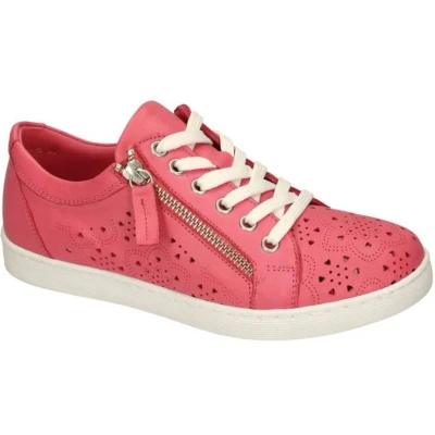 Afbeelding van Andrea Conti Dames koraalrood bottines maat 38