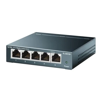 Afbeelding van TP Link TL SG105 (5 Havens), Netwerkschakelaar, Zwart