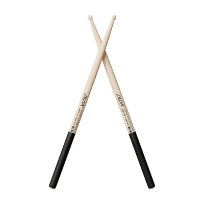 Afbeelding van drumsticks voor drums, harde esdoorndrumsticks, met antislip handvat, drumstick elektronische drumset, drumstokjes, studenten, beginners (1 paar, 7A esdoorn)