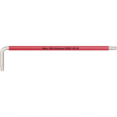 Afbeelding van Wera 3967 SXL HF TORX® Stiftsleutel Multicolour met vasthoudfunctie, lang, RVS, TX 40 x 224 mm 05022688001