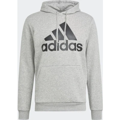 Afbeelding van Herenhoodie Adidas Essentials Fleece Big Logo Grijs Maat L